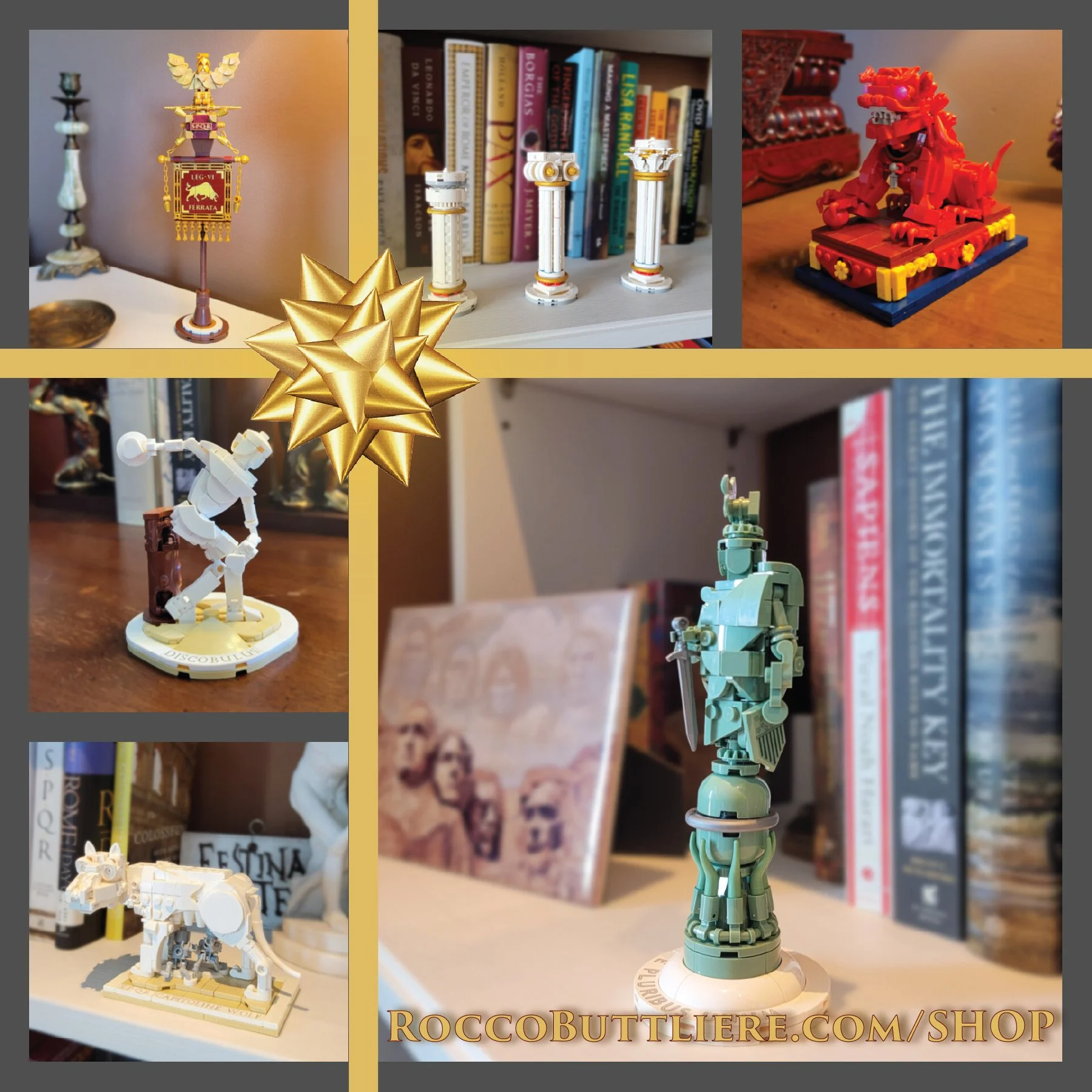 Doric Column - Buildable Kit / Ornament — Rocco Buttliere